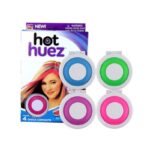 Кольорові крейди для фарбування волосся Hot Huez 4 кольори — фото 2