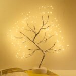 Настільний світильник DIY Auelife 108 Led дерево гірлянда Бонсай Auelife Тепле світло — фото 2