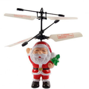 Літаюча іграшка Flying Santa літаючий Дід Мороз Cанта Клаус