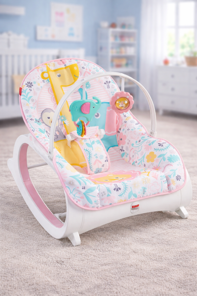 Дитяче крісло-гойдалка Fisher Price — фото 1