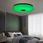 38см світлодіодний RGB світильник стельовий bluetooth + пульт дистанційного керування — фото 4