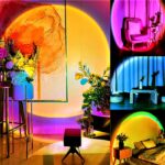 Sunset Lamp RGB 16 кольорів - проекційний світильник заходу сонця, світанку з пультом — фото 4