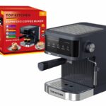Кофеварка Еспресо зі стимером 1500Вт 15 бар Top Kitchen Tk00216