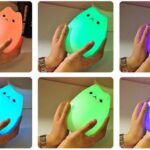 Сенсорний силіконовий Led світильник-нічник Котик