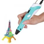 3D ручка з LCD дисплеєм та набором еко пластику — фото 4