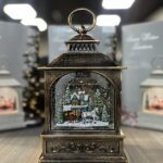 Різдвяна ніч Новорічний музичний ліхтар нічник з підсвічуванням Xmas 24072D — фото 6