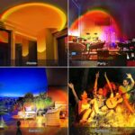 Sunset Lamp RGB 16 кольорів - проекційний світильник заходу сонця, світанку з пультом — фото 5