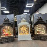 Різдвяна ніч Новорічний музичний ліхтар нічник з підсвічуванням Xmas 24072D — фото 4