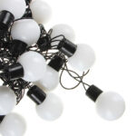 Гірлянда матова кулька 40LED 5м (флеш) 18мм, Новорічна бахрама, Світлодіодна гірлянда, Вулична — фото 3