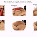 Зелений Турецька накидка на кутовий диван з оборкою, натяжний чохол на диван — фото 3
