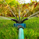Розумна система поливу Multifunctional Water Sprinkler розпилювач дощувач для поливу газону на — фото 4