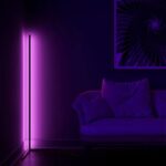 Кутовий LED торшер Ledox Design з пультом та регульованою яскравістю 330 колірних комбінацій — фото 5