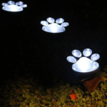 Світильник Solar Paw Print Lights на сонячній батареї 4 шт — фото 3
