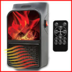 Обігрівач електричний Flame Heater 1000W з пультом — фото 2