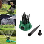 Розумна система поливу Multifunctional Water Sprinkler розпилювач дощувач для поливу газону на — фото 3