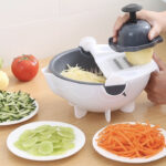 Овочерізка, мультислайсер, тертка basket vegetable cuter — фото 5