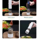 Електричний автоматичний млин для спецій DISPENER | Кухонний подрібнювач — фото 3