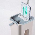 Швабра з відром і самовіджимом 4л Тріумф, Spin Mop Scratch Cleaning 360, швабра ледарка — фото 5