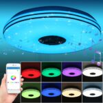 38см світлодіодний RGB світильник стельовий bluetooth + пульт дистанційного керування — фото 5