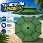 Туристична парасолька 210 см — фото 3
