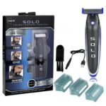 Чоловічий тример Micro Touch Solo, Машинка для стрижки бороди 3 в 1