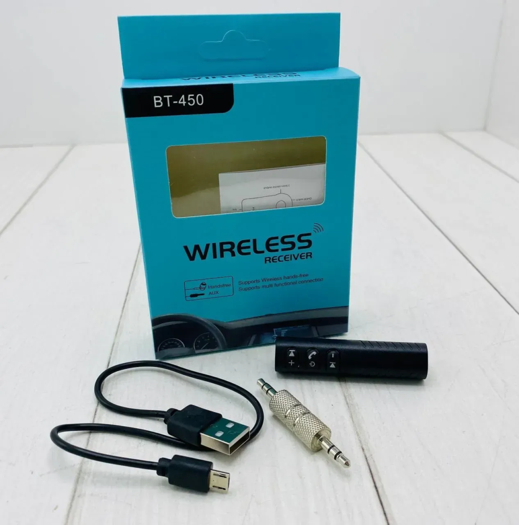 Bluetooth адаптер для авто з AUX MOD BT 450