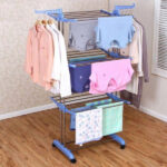 Сушарка для речей Складна сушарка для білизни Garment Rack With Wheels