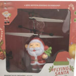 Літаюча іграшка Flying Santa літаючий Дід Мороз Cанта Клаус — фото 3