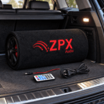 Активний сабвуфер в автомобіль 600Вт Car Subwoofer Speaker ZPX ZX-6SUB — фото 2