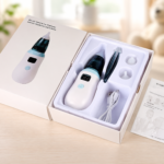 Аспіратор дитячий акумуляторний 2-в-1 BABY NOSE з LED-дисплеєм та регулятором потужності — фото 4