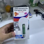 Аварійна світлодіодна лампа 20W з акумулятором на патрон лампочка Led акумуляторна під цоколь — фото 4