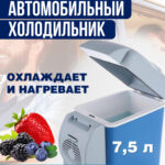 Автохолодильник від прикурювача Port Able Electronic 7.5 л — фото 5