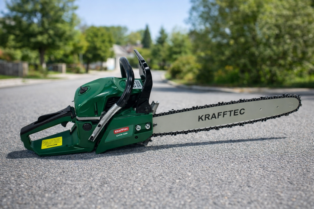 Бензопила KRAFFTEC 6500 Вт — фото 1