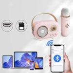 Бездротовий мікрофон для караоке, колонка SPEAKER C20 PLUS — фото 2