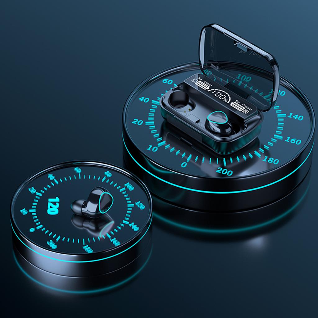 Бездротові навушники вкладиші з мікрофоном для Андроїд та IOS TWS WIRELESS (M10)