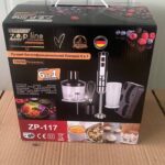 Блендер занурювальний домашній кухонний 6в1 Zepline ZP-117 1500Вт блендер, подрібнювач, міксер — фото 4