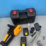 Акумуляторна ланцюгова пила 12 inch Electric SAW YELLOW 1600Вт 21V Li-Ion 7904 — фото 2