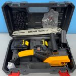 Акумуляторна ланцюгова пила 12 inch Electric SAW YELLOW 1600Вт 21V Li-Ion 7904 — фото 4