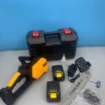 Акумуляторна ланцюгова пила 12 inch Electric SAW YELLOW 1600Вт 21V Li-Ion 7904 — фото 3