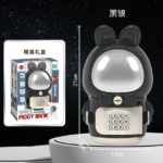 Дитяча електронна Скарбничка Сейф Космонавт із кодовим замком Little Space Rabbit Piggy Bank — фото 2