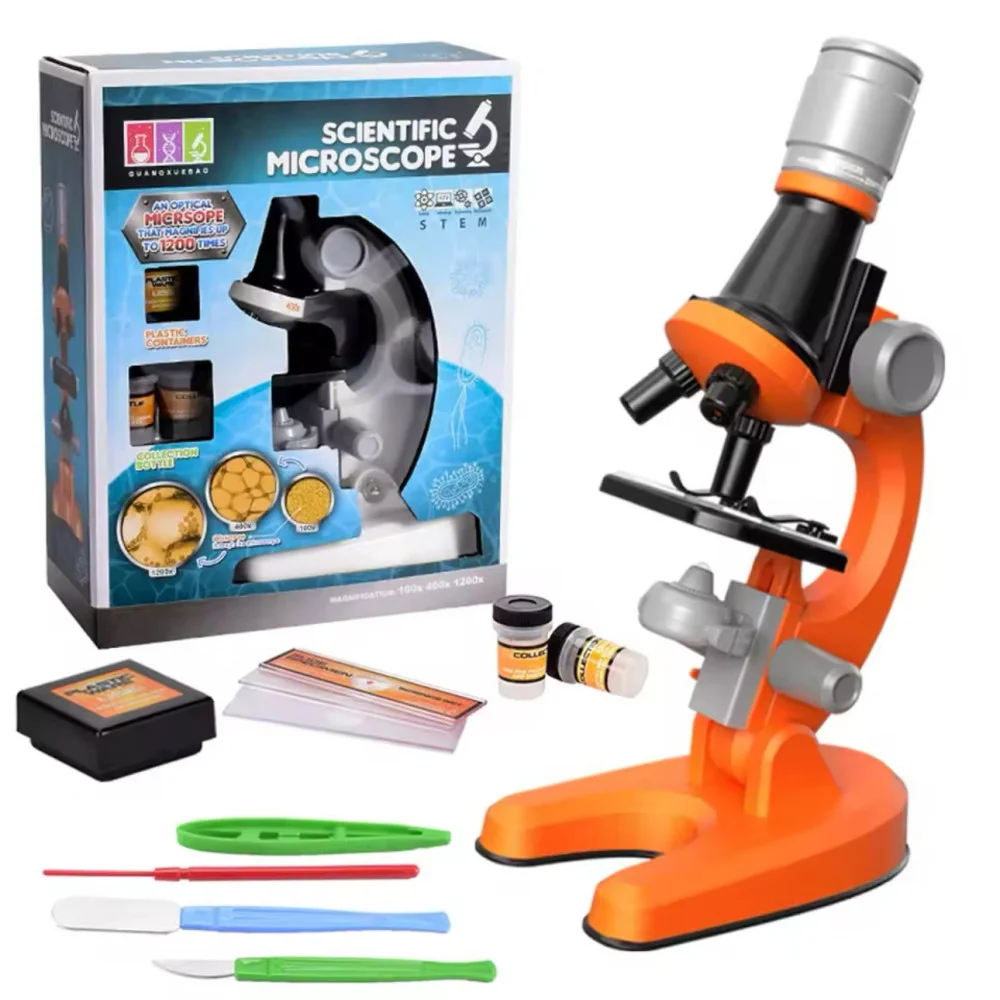 Дитячий мікроскоп Scientific Microscope 1200 разів