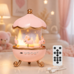 Дитячий нічник проектор зоряного неба Bluetooth Fairy Tale E11 акумуляторний світильник