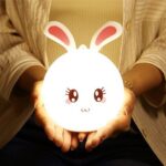 Дитячий силіконовий нічник 3DTOYSLAMP Кролик
