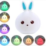 Дитячий силіконовий нічник 3DTOYSLAMP Кролик — фото 3