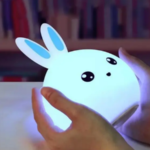 Дитячий силіконовий нічник 3DTOYSLAMP Кролик — фото 2