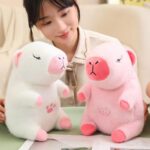 Інтерактивна дихаюча Капібара Snuggle Pulse CapyBuddy 30 см м'яка плюшева іграшка — фото 5