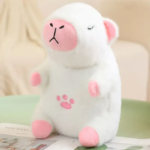 Інтерактивна дихаюча Капібара Snuggle Pulse CapyBuddy 30 см м'яка плюшева іграшка — фото 2