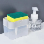 Диспенсер Soap Pump Sponge Caddy біля мийки