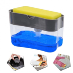 Диспенсер Soap Pump Sponge Caddy біля мийки