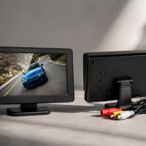 Дисплей LCD 4.3" для двох камер / Монітор для камери заднього виду / Автомобільний монітор для камери